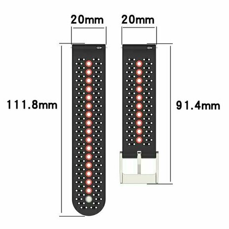 Dot Pattern bandje - Wit - Xiaomi Redmi Watch 5 Active / Redmi Watch 5 Lite