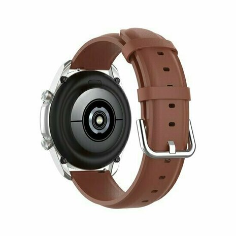 Classic leren bandje - Bruin - Xiaomi Redmi Watch 5 Active / Redmi Watch 5 Lite