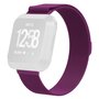 Fitbit Versa 1 / 2 &amp; Lite milanese bandje - Maat: Small - Paars