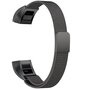 FitBit Alta HR - Milanese bandje - Maat: Small - Zwart