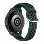 Garmin Vivomove 3 / HR / Luxe / Sport / Style / Trend - Siliconen sportbandje met gesp - Donkergroen + zwart