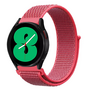 Garmin Forerunner 255 - Sport Loop nylon bandje - Donkerroze