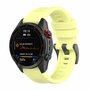 Siliconen sportbandje - Geel - Garmin Approach S60 &amp; S62 / Instinct / Instinct 2 (Solar)