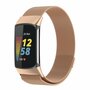 Milanese bandje - Champagne goud - Geschikt voor FitBit Charge 5 &amp; 6