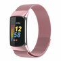 Milanese bandje - Ros&eacute; roze - Geschikt voor FitBit Charge 5 &amp; 6