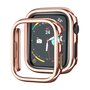 Hard case 41mm (open front) - Ros&eacute; goud (glans) - Geschikt voor Apple Watch 41mm