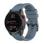 Siliconen sportbandje - Grijsblauw - Garmin Approach S60 &amp; S62 / Instinct / Instinct 2 (Solar)