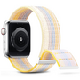 Nylon sport loop band - Starlight multicolor - Extra sterke klittenbandsluiting - Geschikt voor Apple Watch 38mm / 40mm / 41mm