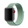 Sport Loop nylon bandje - Mintgroen - Geschikt voor Apple Watch 38mm / 40mm / 41mm / 42mm