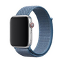 Sport Loop nylon bandje - Denim blauw - Geschikt voor Apple Watch 38mm / 40mm / 41mm / 42mm