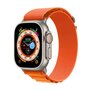 Alpine Loop nylon bandje - Oranje - Geschikt voor Apple Watch 38mm / 40mm / 41mm / 42mm