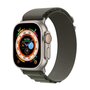 Alpine Loop nylon bandje - Groen - Geschikt voor Apple Watch 38mm / 40mm / 41mm / 42mm