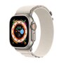 Alpine Loop nylon bandje - Starlight - Geschikt voor Apple Watch 38mm / 40mm / 41mm / 42mm