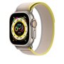 Trail nylon bandje - Beige - Geschikt voor Apple Watch 44mm / 45mm&nbsp;/ 46mm / 49mm