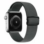 Solo Loop Nylon bandje - Donkergrijs - Geschikt voor Apple Watch 38mm / 40mm / 41mm / 42mm