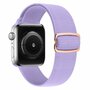 Solo Loop Nylon bandje - Paars - Geschikt voor Apple Watch 38mm / 40mm / 41mm / 42mm