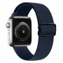 Solo Loop Nylon bandje - Donkerblauw - Geschikt voor Apple Watch 38mm / 40mm / 41mm / 42mm