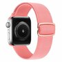 Solo Loop Nylon bandje - Roze - Geschikt voor Apple Watch 38mm / 40mm / 41mm / 42mm