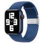 Braided nylon bandje - Blauw - Geschikt voor Apple Watch 38mm / 40mm / 41mm / 42mm