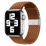 Braided nylon bandje - Bruin - Geschikt voor Apple Watch 44mm / 45mm&nbsp;/ 46mm / 49mm