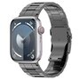 Titanium Premium Link bandje  - Space Grey - Geschikt voor Apple Watch 38mm / 40mm / 41mm