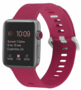 Siliconen bandje met motief - Rose Red - Geschikt voor Apple Watch 38mm / 40mm / 41mm / 42mm