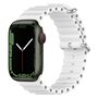 Ocean bandje - Wit - Geschikt voor Apple Watch 38mm / 40mm / 41mm / 42mm