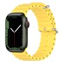 Ocean bandje - Geel - Geschikt voor Apple Watch 38mm / 40mm / 41mm / 42mm