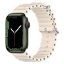 Ocean bandje - Starlight - Geschikt voor Apple Watch 38mm / 40mm / 41mm / 42mm