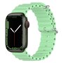 Ocean bandje - Lichtgroen - Geschikt voor Apple Watch 38mm / 40mm / 41mm / 42mm