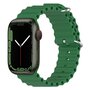 Ocean bandje - Groen - Geschikt voor Apple Watch 38mm / 40mm / 41mm / 42mm