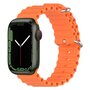 Ocean bandje - Oranje - Geschikt voor Apple Watch 38mm / 40mm / 41mm / 42mm