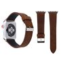 Dot Pattern Leren bandje - Bruin - Geschikt voor Apple Watch 38mm / 40mm / 41mm / 42mm