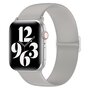 Elastische Solo Loop bandje - Grijs - Geschikt voor Apple Watch 38mm / 40mm / 41mm / 42mm