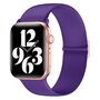 Elastische Solo Loop bandje - Paars - Geschikt voor Apple Watch 44mm / 45mm&nbsp;/ 46mm / 49mm