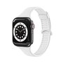 TPU Slim Fit bandje - Wit - Geschikt voor Apple Watch 38mm / 40mm / 41mm / 42mm