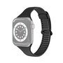 TPU Slim Fit bandje - Zwart - Geschikt voor Apple Watch 44mm / 45mm&nbsp;/ 46mm / 49mm