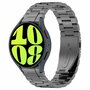 Stalen band met aansluitknop  - Space Grey - Samsung Galaxy Watch 4 Classic - 42mm &amp; 46mm