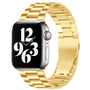 Stalen schakelband - Goud - Geschikt voor Apple watch 38mm / 40mm / 41mm