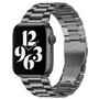 Stalen schakelband - Space Grey - Geschikt voor Apple watch 38mm / 40mm / 41mm