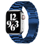 Stalen schakelband - Donkerblauw - Geschikt voor Apple watch 38mm / 40mm / 41mm