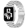 Stalen schakelband - Zilver - Geschikt voor Apple watch 42mm / 44mm / 45mm / 46mm / 49mm