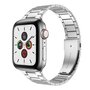 Stalen schakelband - Zilver - Geschikt voor Apple watch 38mm / 40mm / 41mm / 42mm