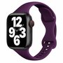 Sportbandje Slim Fit - Paars - Geschikt voor Apple Watch 38mm / 40mm / 41mm / 42mm