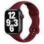 Sportbandje Slim Fit - Bordeaux - Geschikt voor Apple Watch 38mm / 40mm / 41mm / 42mm