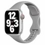 Sportbandje Slim Fit - Grijs - Geschikt voor Apple Watch 38mm / 40mm / 41mm / 42mm