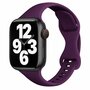 Sportbandje Slim Fit - Paars - Geschikt voor Apple Watch 44mm / 45mm&nbsp;/ 46mm / 49mm