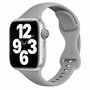 Sportbandje Slim Fit - Grijs - Geschikt voor Apple Watch 44mm / 45mm&nbsp;/ 46mm / 49mm