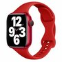 Sportbandje Slim Fit - Rood - Geschikt voor Apple Watch 44mm / 45mm&nbsp;/ 46mm / 49mm