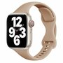 Sportbandje Slim Fit - Cappuccino - Geschikt voor Apple Watch 44mm / 45mm&nbsp;/ 46mm / 49mm